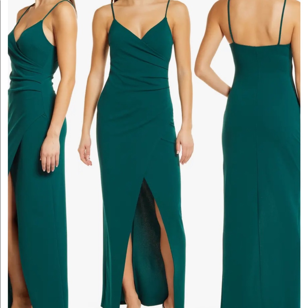 Navy blue Lulus long formal dress